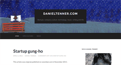 Desktop Screenshot of danieltenner.com